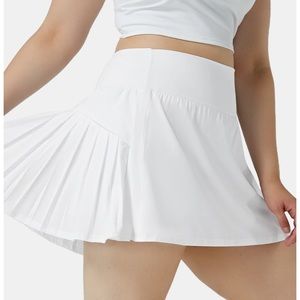 Balata White Plus Size Tennis Skort